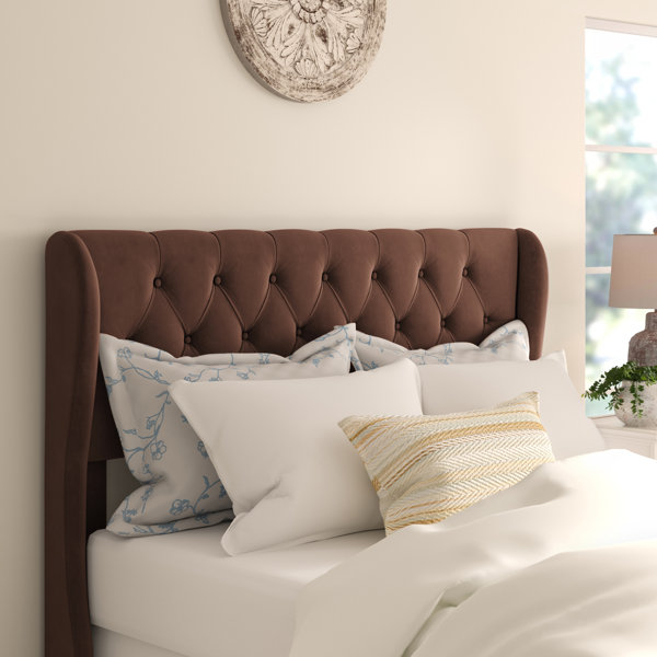 Three Posts™ Yorkshire Upholstered Wingback Headboard & Reviews Wayfair